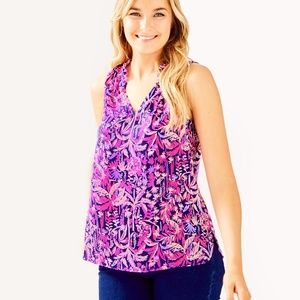 NWT Lilly Pulitzer Amandine Sleeveless Top - M